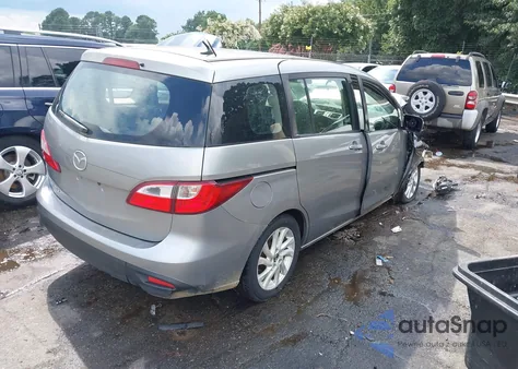 2014 Mazda Mazda5 Sport из США, поврежденный, VIN JM1CW2BL8E0170645